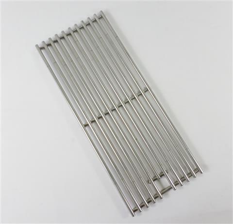 grill parts: 5/16in. Rod Cooking Grate - Solid Stainless Steel - (18in. x 7-3/8in.)