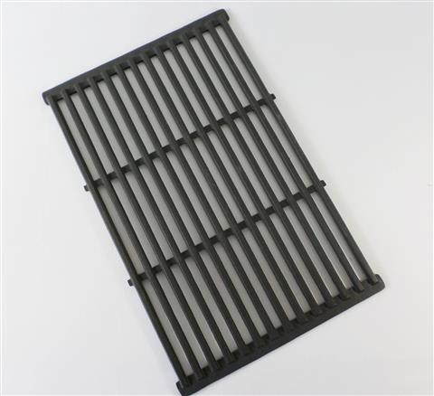 grill parts: Cooking Grate - Cast Iron - (19-1/8in. x 12-3/8in.)