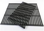 Ducane Meridian Grill Parts: 19-1/4" X 36" Three Piece Cast Iron Cooking Grate Set