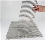 grill parts: 20-1/2" X 31-5/16" Three Piece Stainless Steel Cooking Grate Set NO LONGER AVAILABLE (image #1)