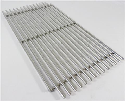 grill parts: 20-1/2" X 10-7/16" Single Piece, Stainless Steel Cooking Grate