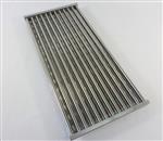 Kenmore Grill Parts: 18-3/8" X 8-3/4" Infrared Slotted Stamped Stainless Cooking Grate