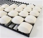 Charmglow TNK Grill Parts: Ceramic Briquettes - by Broilmaster - (2in. x 2in.) - 69 Count