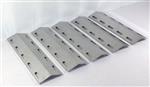 grill parts: 17" X 5" Heat Plates (Set Of 5), Ducane Stainless And Meridian Series 5-Burner Models (image #4)