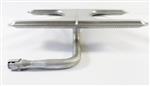 grill parts: Economy 15-1/2" H-Burner With A "Curved Left" Venturi Tube (image #2)