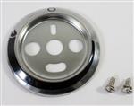 Char-Broil Commercial Infrared 2-Burner Grill Parts: 3-1/8" Bezel For Gas Control Knob