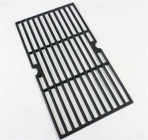 grill parts: 16-7/8" X 9-3/8" Cast Iron "Matte Finish" Cooking Grate