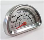 grill parts: "Top-Rounded" Charbroil Semi-Circular Temperature Gauge (image #1)