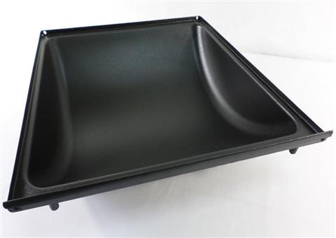 grill parts: 14-7/8" X 17-3/8" X 4-5/8" Deep, Trough With Round Legs (50/50 Split)