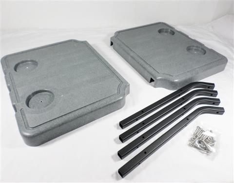 grill parts: "Nu Stone" DOUBLE Side Shelf Kit For WNK Models NO LONGER AVAILABLE 