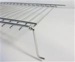 grill parts: Stainless Steel "Swing Away" Warming Rack For MHP "WNK And TJK" Models  (image #1)