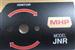 grill parts: JNR Control Panel Label With Rotary Igniter Cut-Out (image #2)