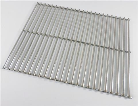 grill parts: 13-5/8" X 18" Stainless Steel "Briquette" Grate