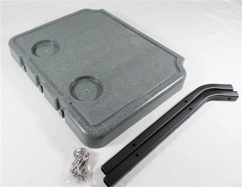 grill parts: "Nu Stone" SINGLE Side Shelf Kit For JNR And WNK Models THIS PART IS NO LONGER AVAILABLE  
