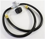Char-Broil Signature Infrared 3-Burner Grill Parts: Propane Regulator and Dual (2) Hose Assy. (2 x 22in.)