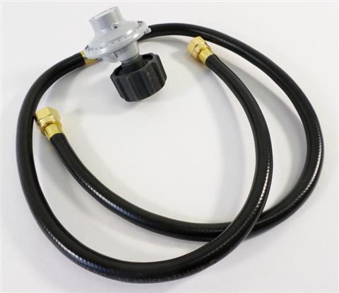 grill parts: Propane Regulator and Dual (2) Hose Assy. (2 x 22in.)
