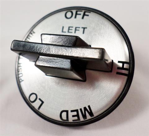 grill parts: Left Control knob