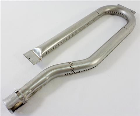 grill parts: 15-1/2" X 4-3/4" Stainless Steel Looped Tube Burner