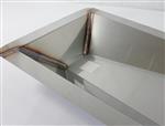 grill parts: 9-1/2" X 22" Vermont Castings Stainless Steel Drip Tray  (image #2)