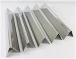 Heat Shields & Flavorizer Bars Grill Parts: 15-1/4" X 2-3/4" Flavorizer Bar Set - 5pc. - Stainless Steel - (15-1/4in.) #WFBSP3-2013