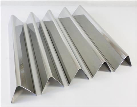 grill parts: Flavorizer Bar Set - 5pc. - Stainless Steel - (15-1/4in.)