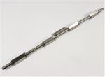 grill parts: Crossover Burner Tube - Stainless Steel - (15-1/4in.)  (image #1)