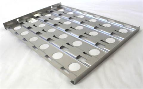 grill parts: Briquette Tray - Stainless Steel - (17-3/16in. x 12-3/4in.)