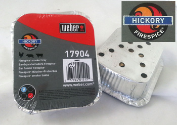 MHP JNR Grill Parts: Weber Firespice® Hickory Smoker Tray NO LONGER AVAILABLE.