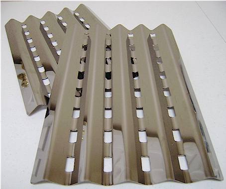 grill parts: 16-3/8" X 24" Two Piece Heat Plate Set