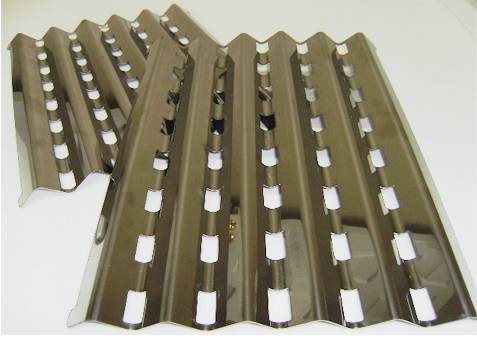 grill parts: 15-1/8" X 23-1/2" Two Piece Heat Plate Set NO LONGER AVAILABLE