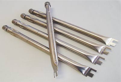 grill parts: Burner Set For Ducane "Stainless & Meridian Series" 5-Burner Models
