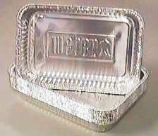 grill parts: Grease Catch Pan Liners - 10 Pack - (8-1/2in. x 6in.)