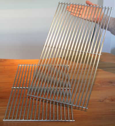 Grill Grates Grill Parts: 21-3/4" X 23-3/4" Two Piece Stainless Steel Cooking Grate Set #539S2