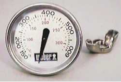 Weber Genesis Gold B & C Grill Parts: Temperature Gauge - Analog Gas Grill Thermometer - (150-600°F/50-350°C)