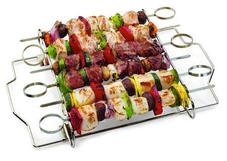 grill parts: Kabob Set With Support Rack THIS PART IS NO LONGER AVAILABLE