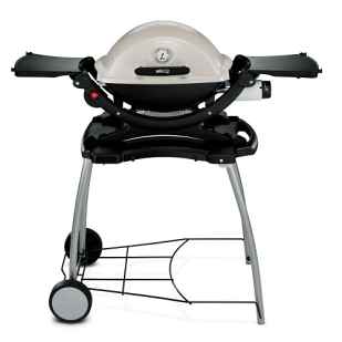 grill parts: Weber Q100/200 Series Rolling Cart- Model Years 2013 And Older NO LONGER AVAILABLE