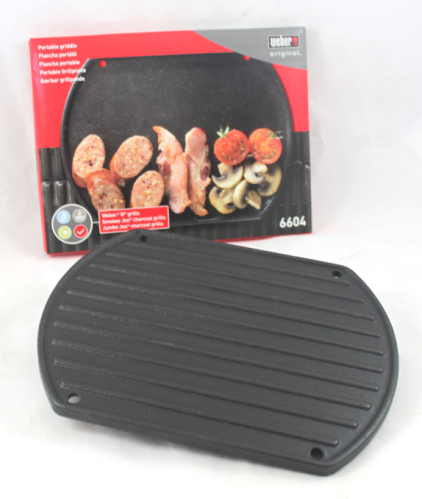 Weber Q100, Q120 & Baby Q Grill Parts: Weber Portable Cast Iron Griddle PART NO LONGER AVAILABLE
