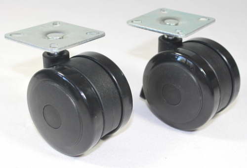 Weber Spirit 200 Series (2013+) Grill Parts: Non-Locking Caster Wheel Set - 2pc. - (For Weber Spirit 200/300)