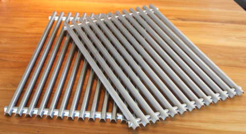 grill parts: 17-1/4" X 23-1/2" Stainless Steel "Channel Formed" Cooking Grate Set PART NO LONGER AVAILABLE, SEE PART 65619