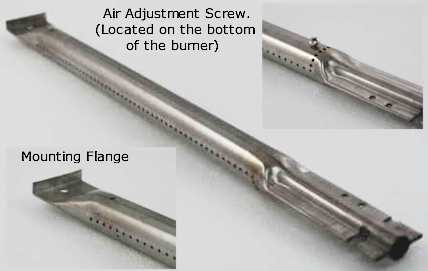 Char-Broil Model Search: 463370108 Grill Parts: 14-3/8" Stainless Steel Tube Burner