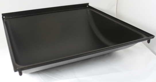 grill parts: 17-3/8" X 17-1/4", 4-3/4" Deep Trough With Round Peg Legs (Full Width No Split)
