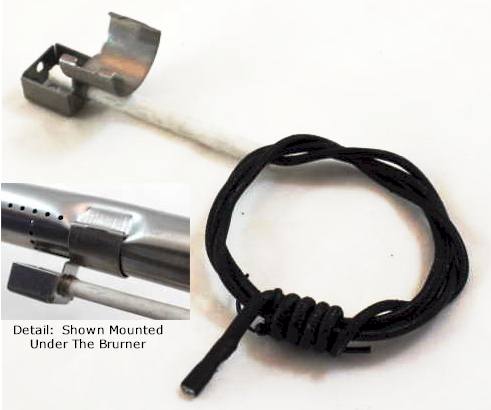 Char-Broil Commercial Infrared 3-Burner Grill Parts: Ignitor Electrode (Main Burner)