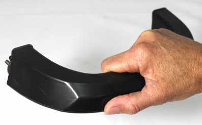grill parts: Small 11-1/4" Crescent Shaped Handle