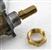 grill parts: Brass Regulator Retaining Hex Nut   (image #1)