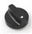 grill parts: MHP "Older Style" Black Plastic Gas Control Knob (image #1)