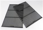 grill parts: 18-7/8" X 24-3/4" Two Piece "Matte Finish" Cast Iron Cooking Grate Set (image #2)