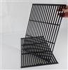 grill parts: 18-7/8" X 24-3/4" Two Piece "Matte Finish" Cast Iron Cooking Grate Set (image #4)
