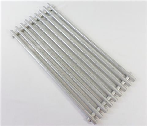 grill parts: 17-1/4" X 8-1/4" Single Piece Stainless Steel "Channel Formed" Cooking Grate 