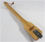  Weber Smokey Mountain grill parts: Grill Brush - 18in. Bamboo - Wide Bristle Head &amp; Scraper (image #4)