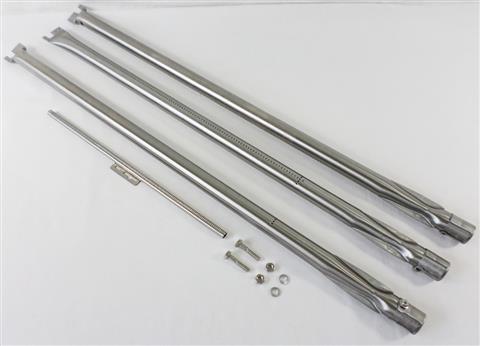 grill parts: 29" Stainless Steel Burner and Crossover Set